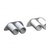 BMW E92 rear exhausts