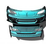 BMW E92 HGK EuroFighter Front and rear bumper hood kit