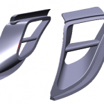 LB★WORKS PORSCHE 997  REAR SIDE AIR VENTS