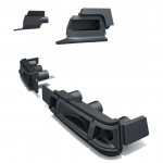 AE86 Upper Blinkers with Rear light buckets