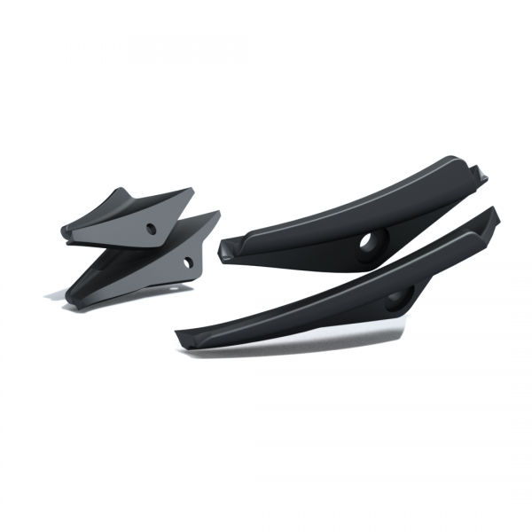 AE86 front bumper canards