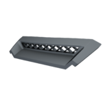 Corvette C6 hood air intake