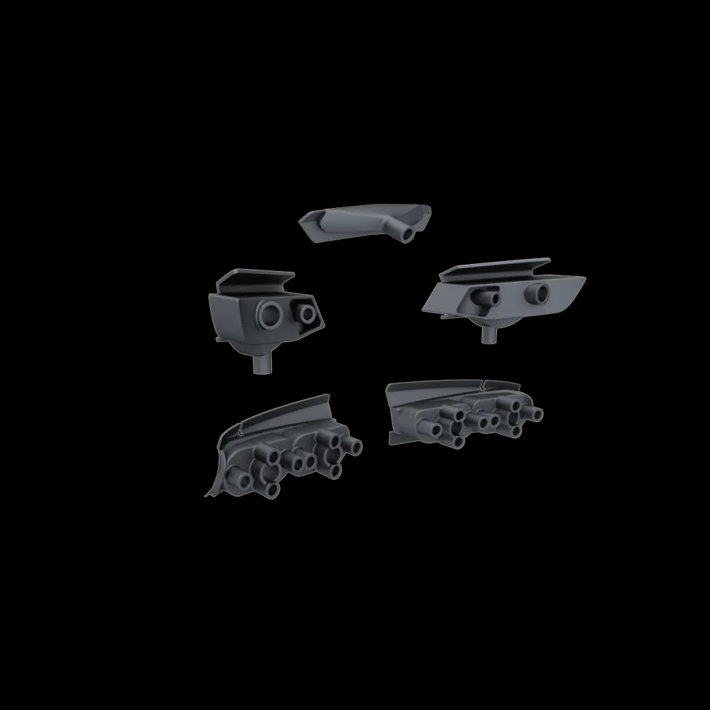 Camaro ZL1 Gen3 Light buckets with 3rd brake light bucket - Image 4