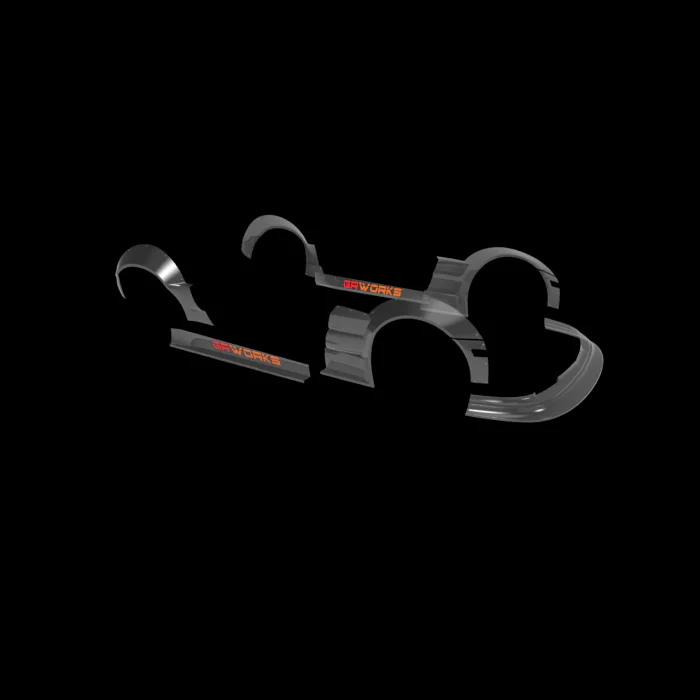 Corvette C6 2025 GR WORKS Edition V1 Wide Kit - Image 8